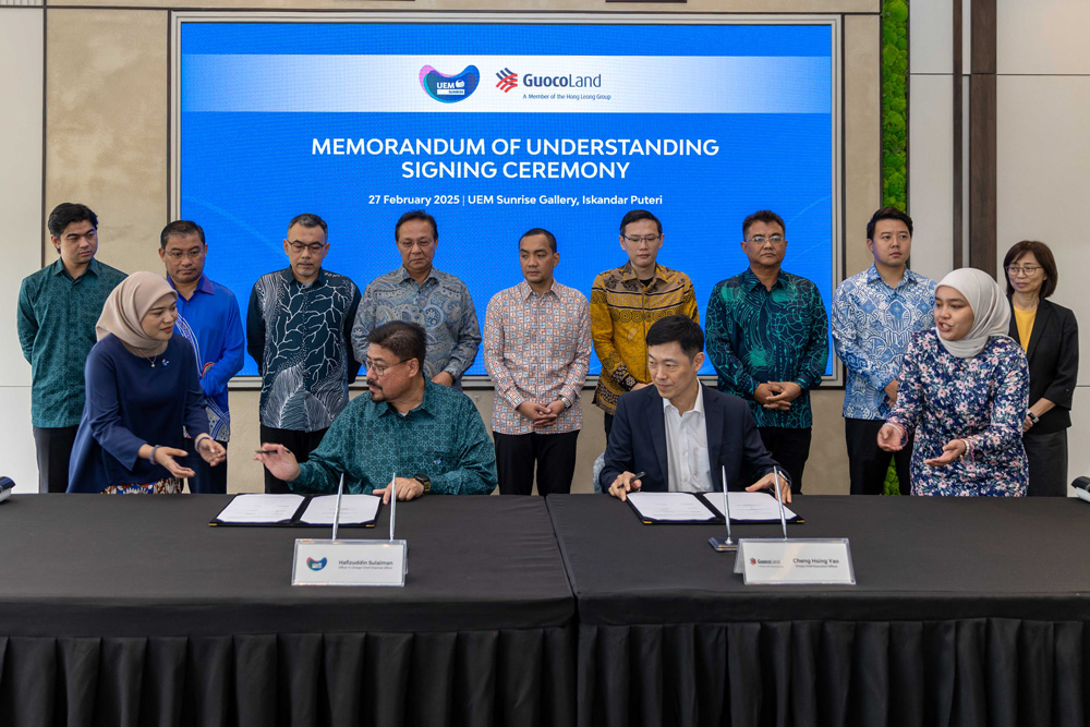 UEM Sunrise and GuocoLand ink first JS-SEZ MoU