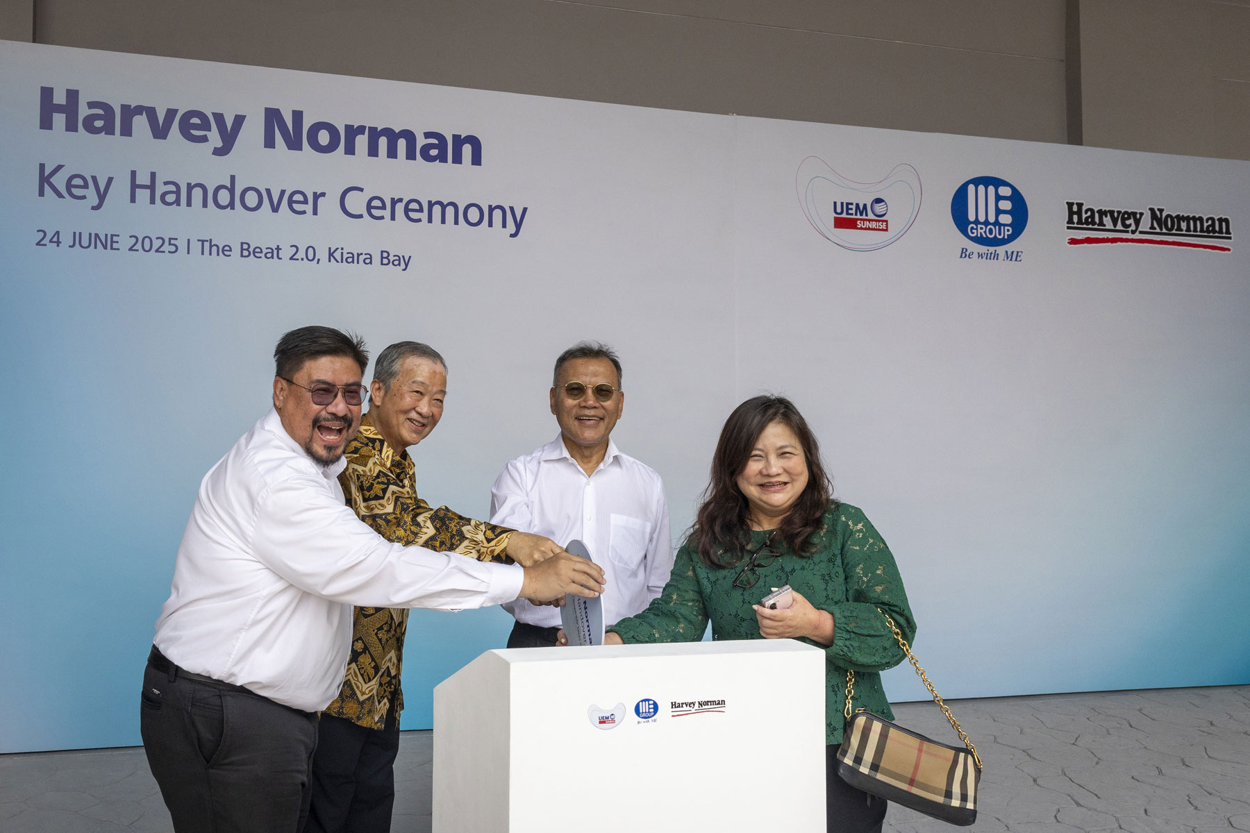 UEM SUNRISE WELCOMES HARVEY NORMAN