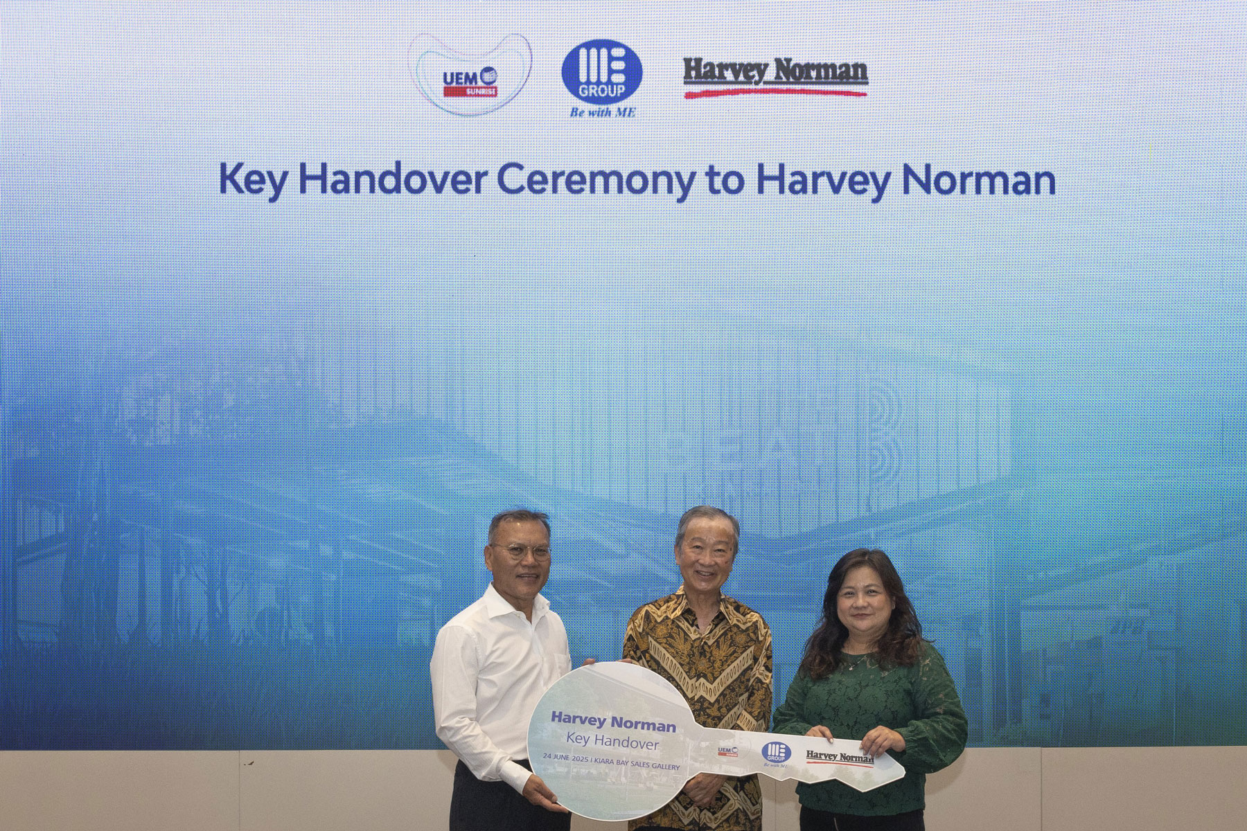 UEM SUNRISE WELCOMES HARVEY NORMAN