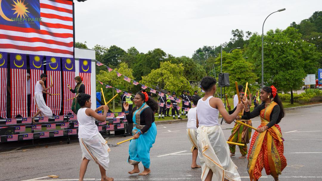 Unity in Motion: Traditional performances filled Sireh Park